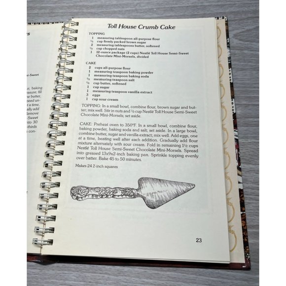Vintage Toll House Heritage Cookbook Baking Cookie Recipes 1983 Revised - Picture 9 of 11